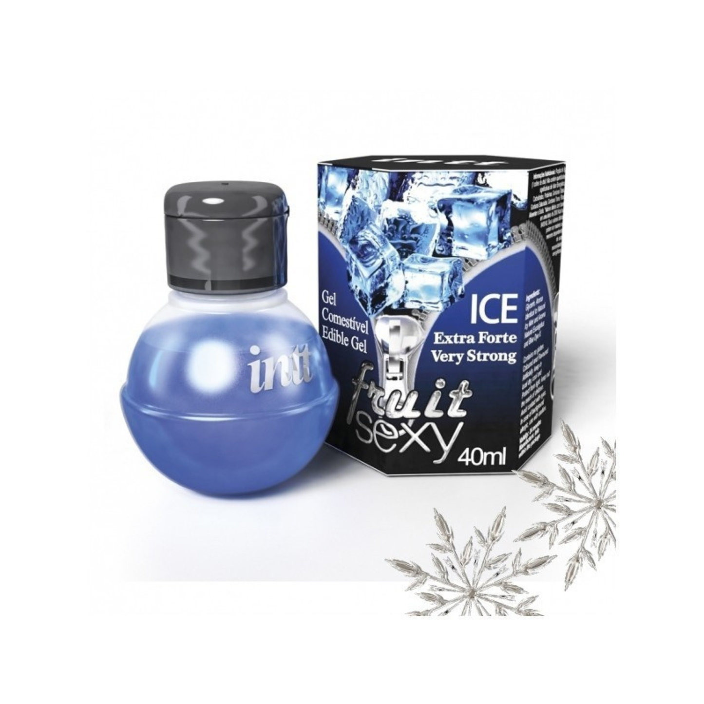 Intt - 040 - Fruit Sexy Ice Edible Gel – Extra Strong Cooling Effect, 40ml