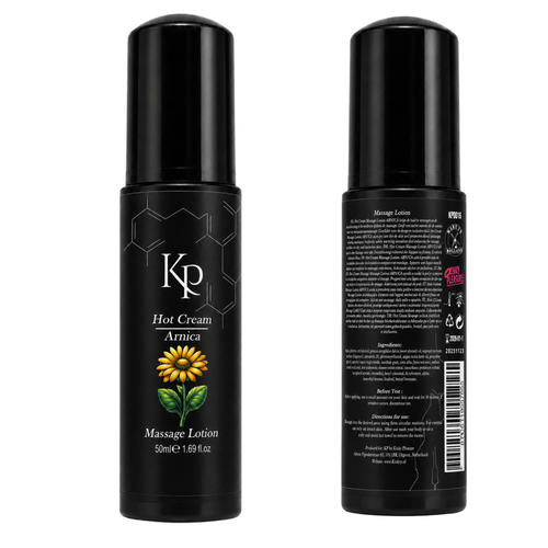 Kinky Pleasure - KPD016 - Hot Cream Arnica - Massage Lotion - 50ml