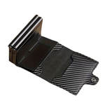 Kinky Pleasure - T282 - Double Card Holder – Black Carbon-Look Design for 14 Cards