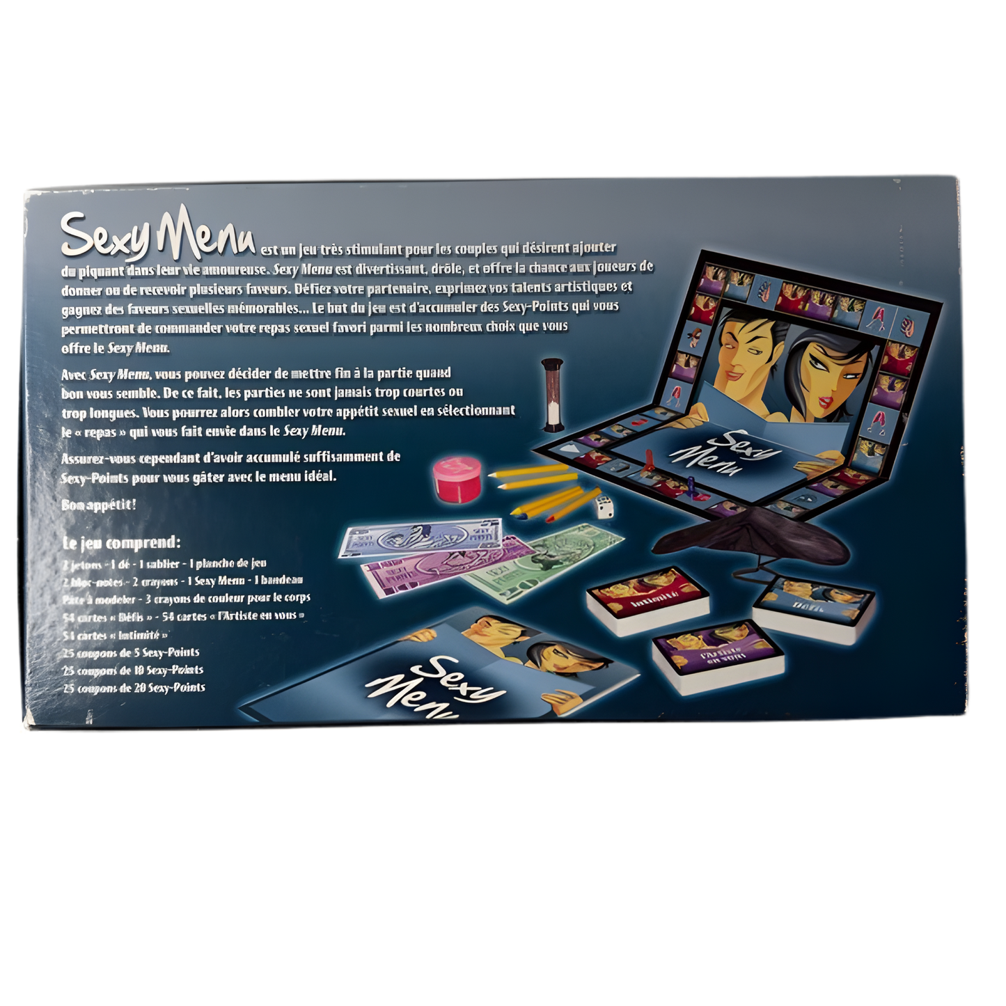 Kinky Pleasure - 0770183 - Sexy Menu – French Board Game for Couples