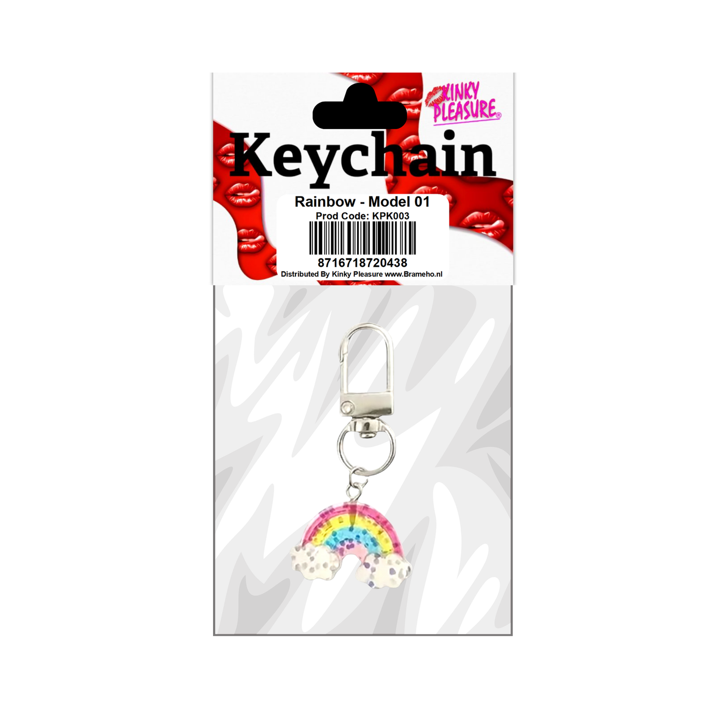 Kinky Pleasure - KPK003 - Keychain - Rainbow - Model 01