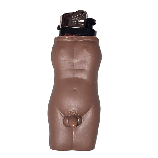 Kinky Pleasure - DS052 - Lighter Sleeve – Dark Male Torso Design