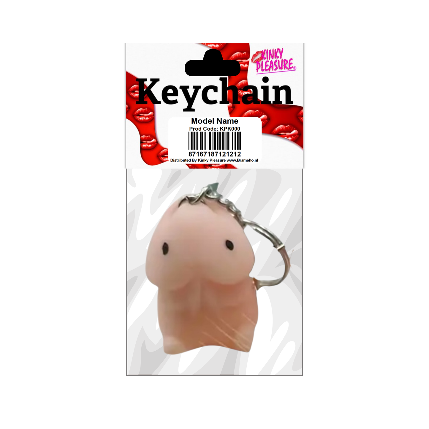Kinky Pleasure - KPK043 - Keychain - Mini Squeezy Penis