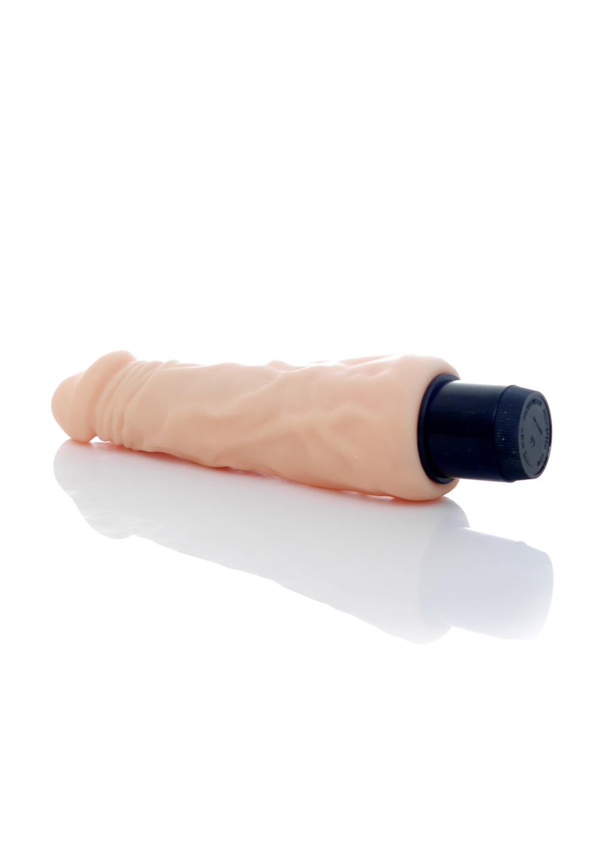 Bossoftoys Flurry Realistic vibrator - Cyber leather - Extra ordinary Flexible Material - Flesh - 20,3 cm - 44-00006