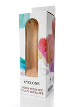 Boysoftoys Cyclone Realistic vibrator - 12 Function - Cyber leather - Extra ordinary Flexible Material - Flesh - 20,5 cm -44-00010