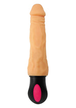 Bossoftoys - 44-00011 - Mercury  - Mega Realistic Bending vibrator - 12 Function - Usb rechargeable - Cyber leather - Extra ordinary Flexible Material - Flesh - 27 cm