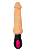 Boysoftoys Jupiter Realistic Cyber Leather Bending vibrator - 12 Function - Usb - 44-00012-