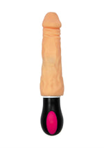 Boysoftoys Jupiter Realistic Cyber Leather Bending vibrator - 12 Function - Usb - 44-00012-