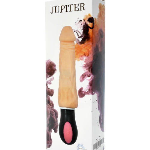 Boysoftoys Jupiter Realistic Cyber Leather Bending vibrator - 12 Function - Usb - 44-00012-