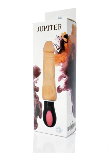Boysoftoys Jupiter Realistic Cyber Leather Bending vibrator - 12 Function - Usb - 44-00012-