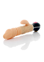 Boysoftoys Uranus Up & Down vibrator - Rotating vibrator - Mega Realistic Bending vibrator - 44-00013 - 12 Function - Usb rechargeable - Cyber leather - Extra ordinary Flexible Material - Flesh - 27 cm