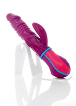 Bossoftoys - 44-00018 - Neptune  - Up & Down vibrator - Rotating vibrator - Mega Realistic Bending vibrator - 12 Function - Usb rechargeable - Cyber leather - Extra ordinary Flexible Material - Flesh - 27 cm