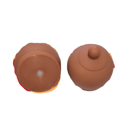 Kinky Pleasure - DS082 - Boob Squeezy With Nipple – Chocolate Edition with Peep Sound