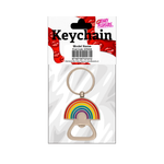 Kinky Pleasure - KPK045 - Keychain - Pride Opener Rainbow
