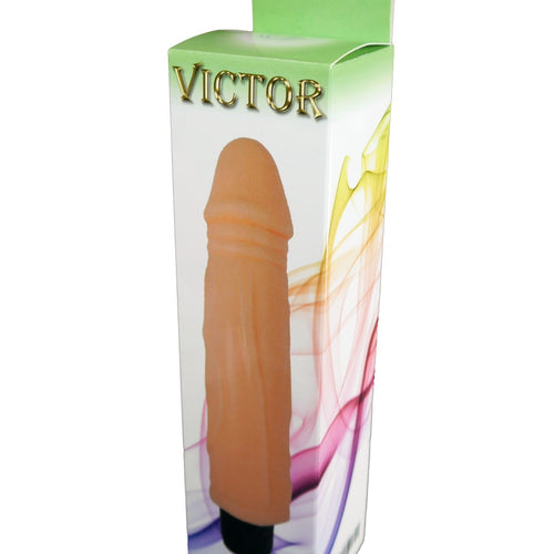 Boysoftoys Victor Realistic Vibrator - 20 cm - dia 4,2 / 2,5 cm - 46-00006