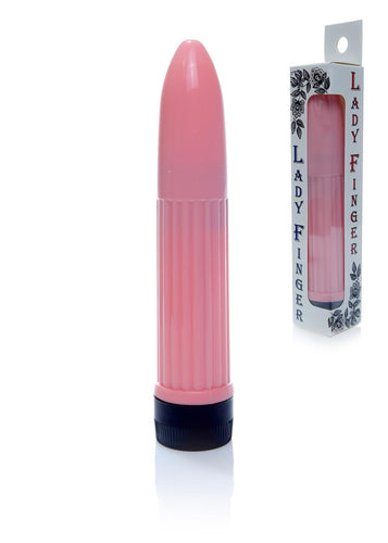 Bossoftoys - 46-00014 - Mini vibrator -  Lady finger - 13 cm - dia 2,5 cm - Pink - Window colourbox