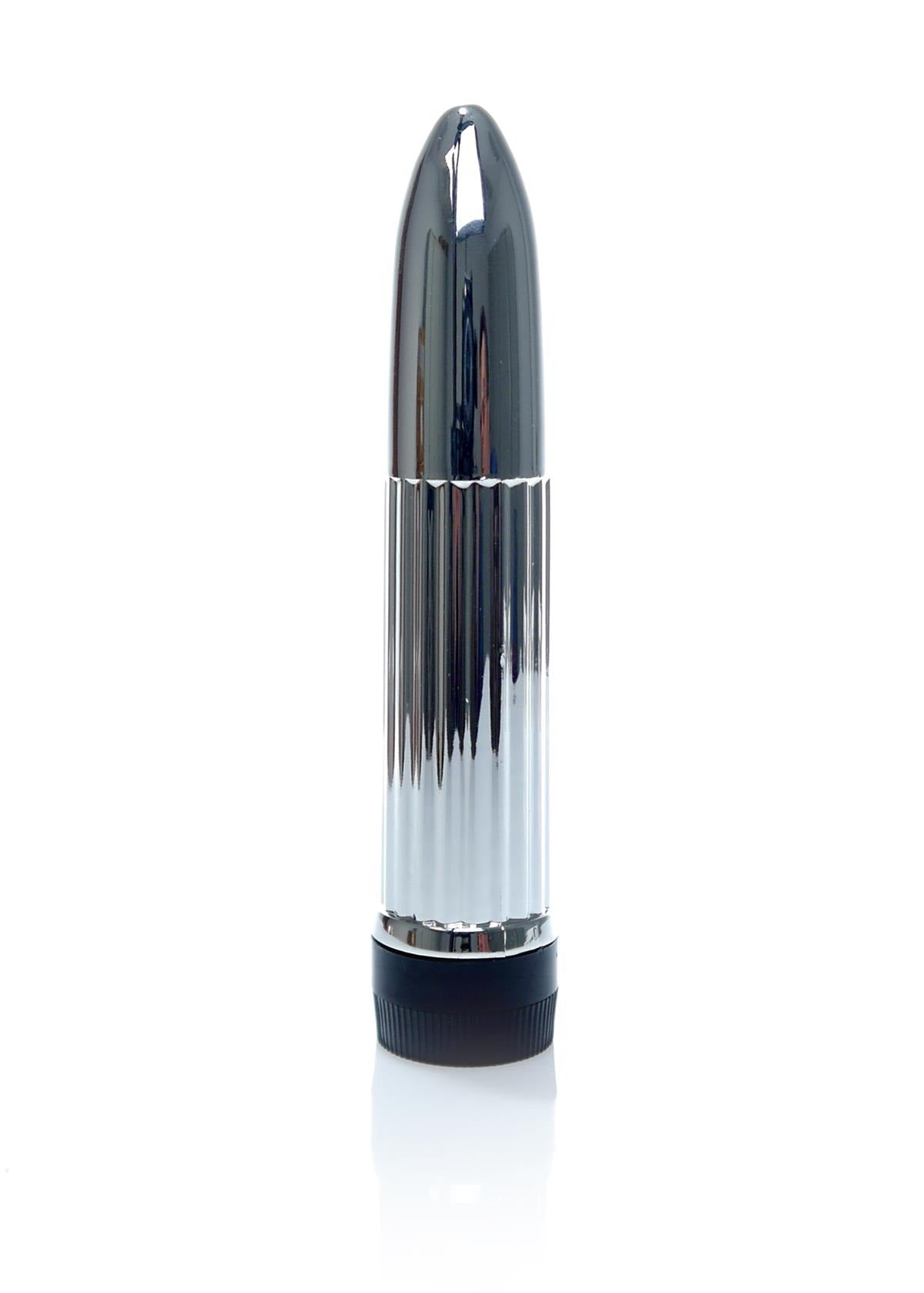 Bossoftoys - 46-00019 - Mini vibrator -  Lady finger - 13 cm - dia 2,5 cm - Silver - Window colourbox