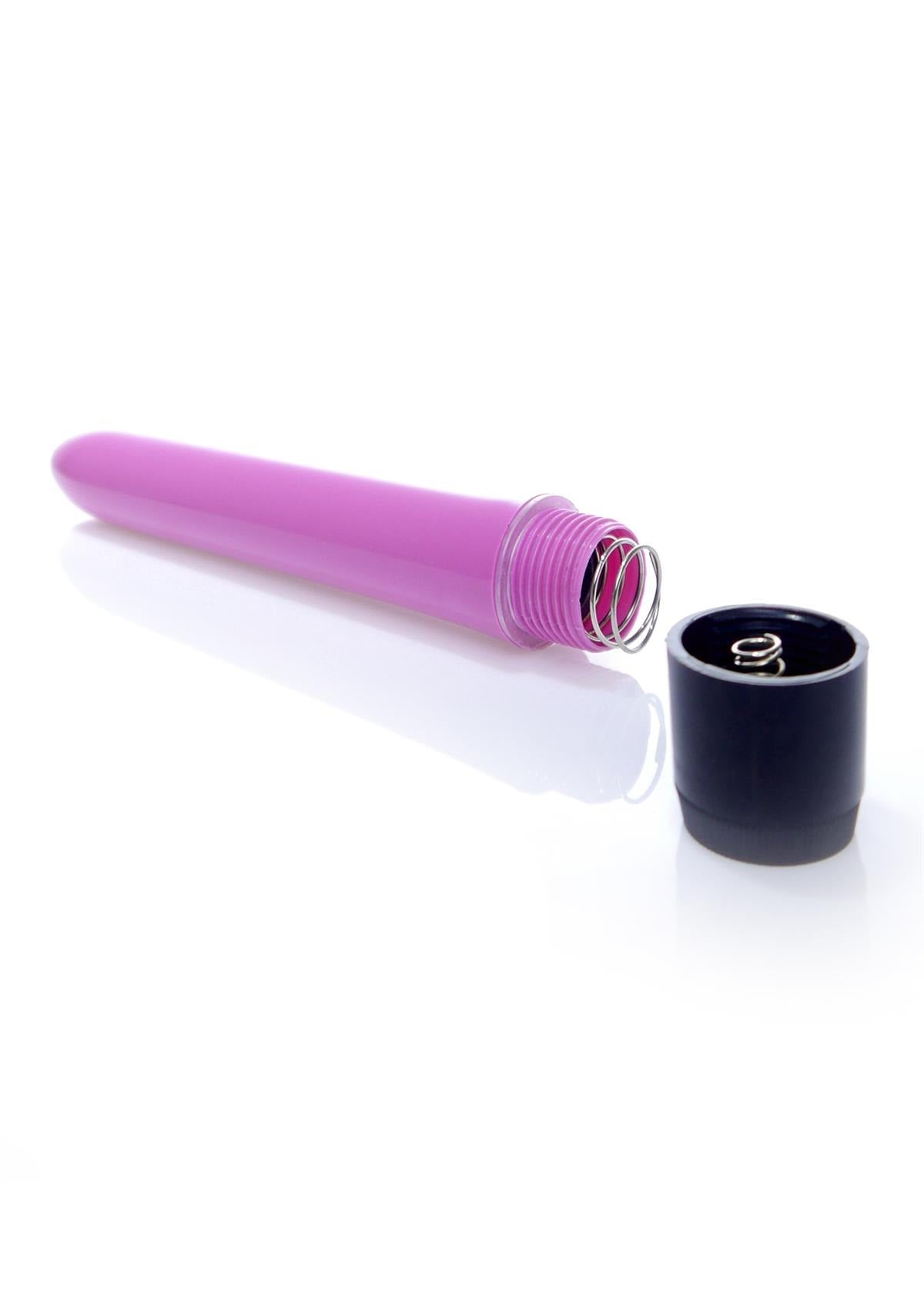 Bossoftoys - 46-00023 - Classic vibe Vibrator - pastel purple - 18 cm - dia 2,5/3 cm - Colour window box