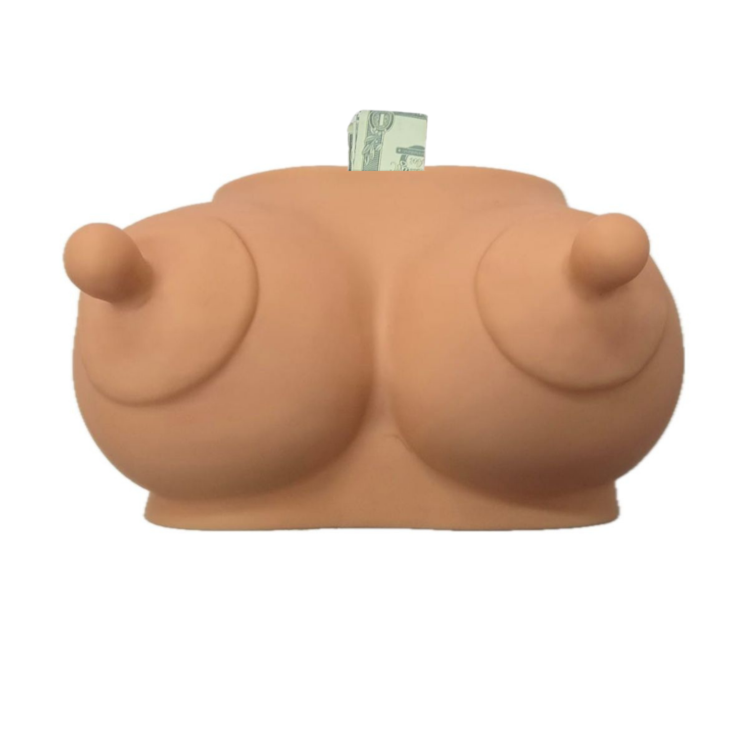 Kinky Pleasure - DS075 – Boob Bank – Novelty Money Box with Naughty Twist - Beige