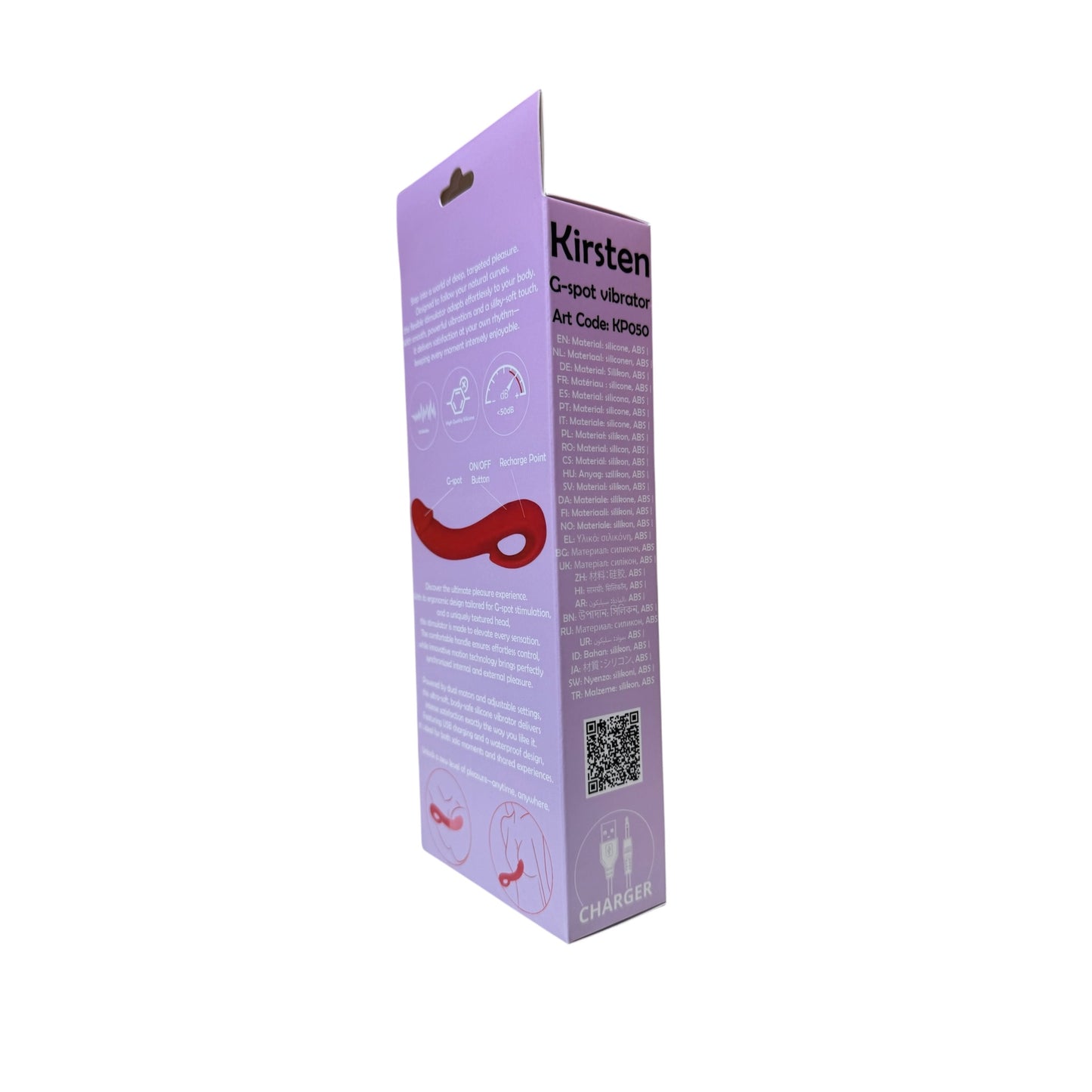 PRE ORDER - Kinky Pleasure - KP050 - Kirsten G Spot Vibrator Roze