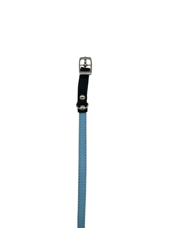 Cat Collar / Small Dog Collar - Blue - Dia 8 CM - Length 30 CM - Width 0,8 CM