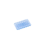Power Escorts - BR338 - Textured Penis Sleeves – 2-Pack Clear Blue