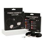 Power Escorts - BR206 Mix 4 Pack - Furry Hand cuffs 4 Colours Mix Pack