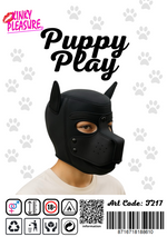 Kinky Pleasure - T217 - BDSM - Dog Mask - Black