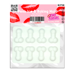 Kinky Pleasure - KP009 - Penis Baking/Ice Mold – White – Silicone – 18x14 cm
