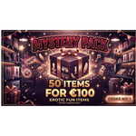 Kinky Pleasure - MYSTERY PACK - Fun Erotic Items – 50 Pieces Surprise Box
