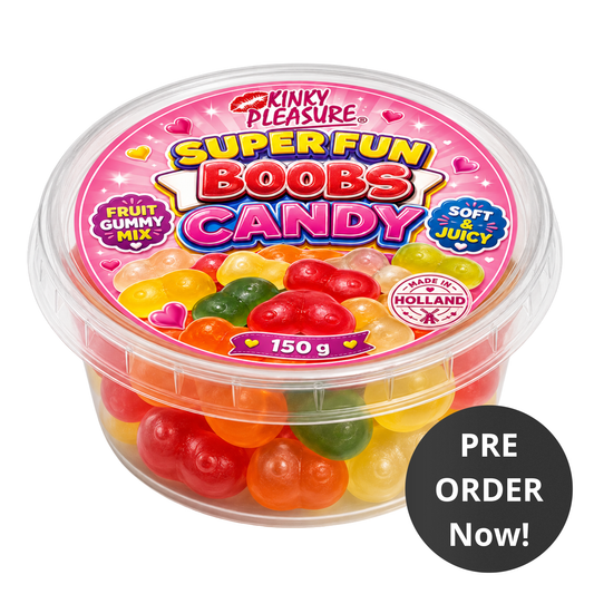 PRE ORDER - Kinky Pleasure - KPC002 - Boobs Gummy's Candy – Fruit Gummy Mix 150g