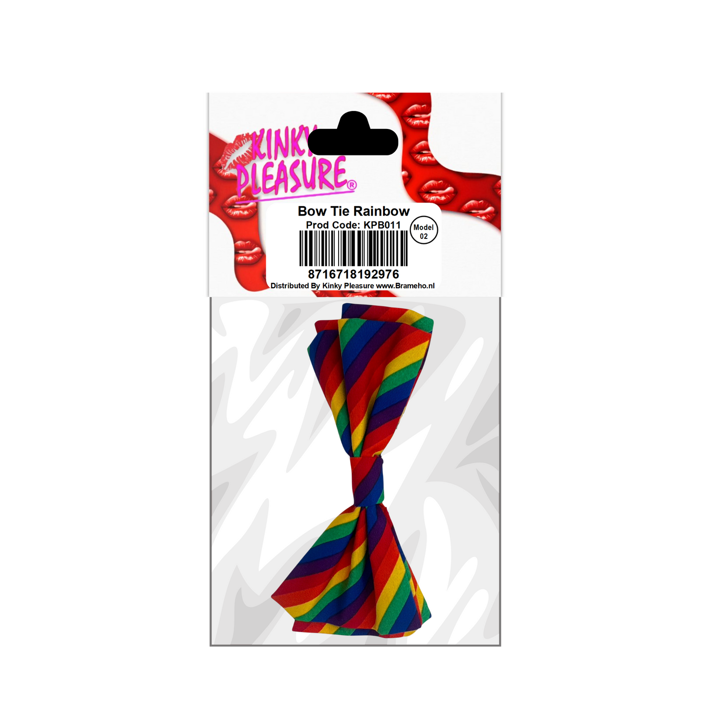 Kinky Pleasure - KPP011 - Pride - BowTie Rainbow - Model 02