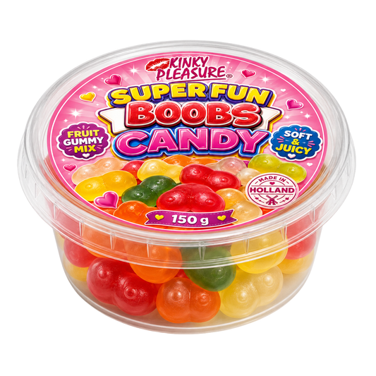 Kinky Pleasure - KPC002 - Boobs Gummy's Candy – Fruit Gummy Mix 150g