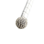 Kinky Pleasure - T265 - Whipp Silver With Diamond Top – 66cm of Sparkling Seduction