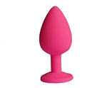Power Escorts - BR134 - Silicone Butt Plug - Pink - 3 Pack - 6 Colours