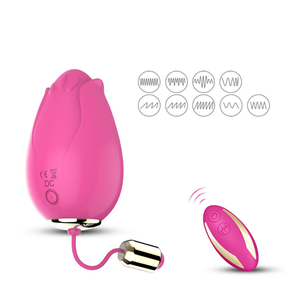 Bossoftoys - 52-00002 - Remoted controll egg  - 9 Function USB - Mandala Pink