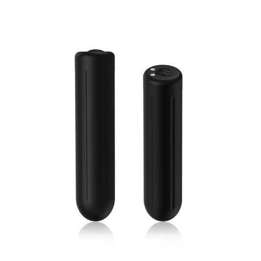 Bossoftoys - 52-00004-1  - Powerful Rock Bullet - USB rechargeable - 9 vibration modes - mat black