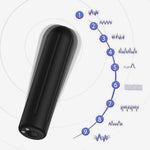 Bossoftoys - 52-00004-1  - Powerful Rock Bullet - USB rechargeable - 9 vibration modes - mat black