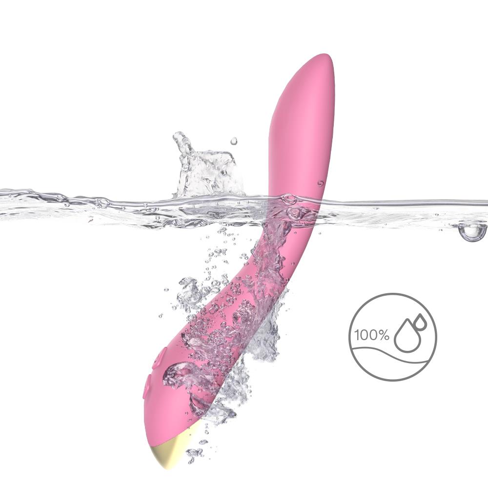 Bossoftoys - Flamingo light pink - vibrator - 52-00008 - USB rechargeable - 100% waterproof - 9 vibration modes