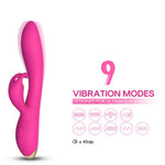 Bossoftoys - Bonnie pink - vibrator - G-spot - 52-00009 - USB rechargeable - 100% waterproof - 9 vibration modes