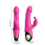 Boysoftoys - Zing pink - vibrator - 4 pulsation modes - G-spot - 52-00013 - USB rechargeable - 100% waterproof - 9 vibration modes