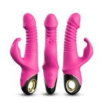 Boysoftoys - Zing pink - vibrator - 4 pulsation modes - G-spot - 52-00013 - USB rechargeable - 100% waterproof - 9 vibration modes
