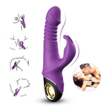 Bossoftoys - Zing purple - vibrator - 4 pulsation modes - G-spot - 52-00013 -1 - USB rechargeable - 100% waterproof - 9 vibration modes