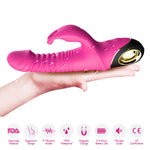 Boysoftoys - Zing pink - vibrator - 4 pulsation modes - G-spot - 52-00013 - USB rechargeable - 100% waterproof - 9 vibration modes