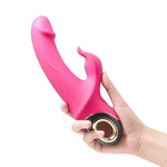 Boysoftoys - 52-00014 - Air Pressure Vibrator - Waterproof - Air Sucker - Oral Sucker - 9 vibration modes - Stylish - 10 Modes - Rechargeable - Pink