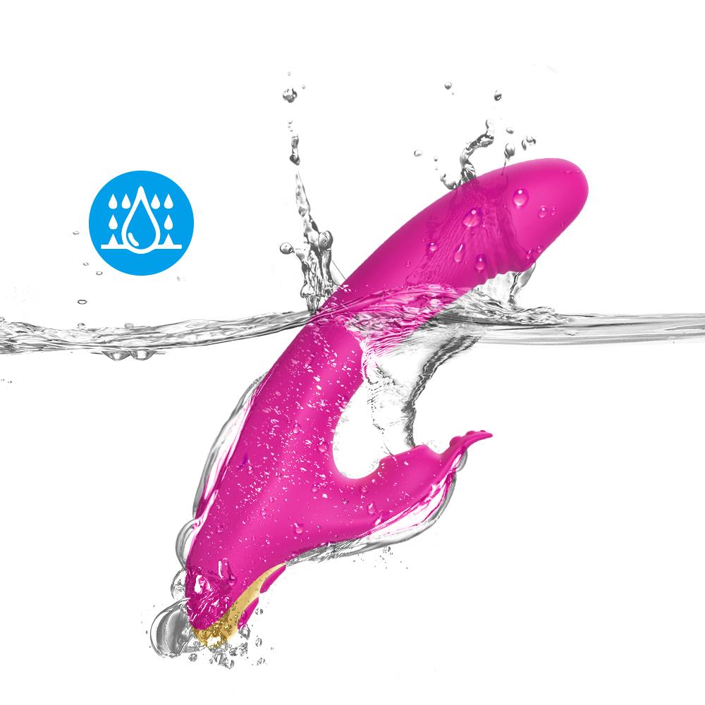 Bossoftoys - Amant pink - vibrator - 4 pulsation modes - G-spot - 52-00022 - USB rechargeable - 100% waterproof - 9 vibration modes