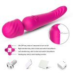 Bossoftoys - 52-00024 - Mission pink - Silicone Massager Pink USB - 9 Vibration mode - Mini wand