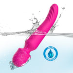 Bossoftoys - 52-00024 - Mission pink - Silicone Massager Pink USB - 9 Vibration mode - Mini wand
