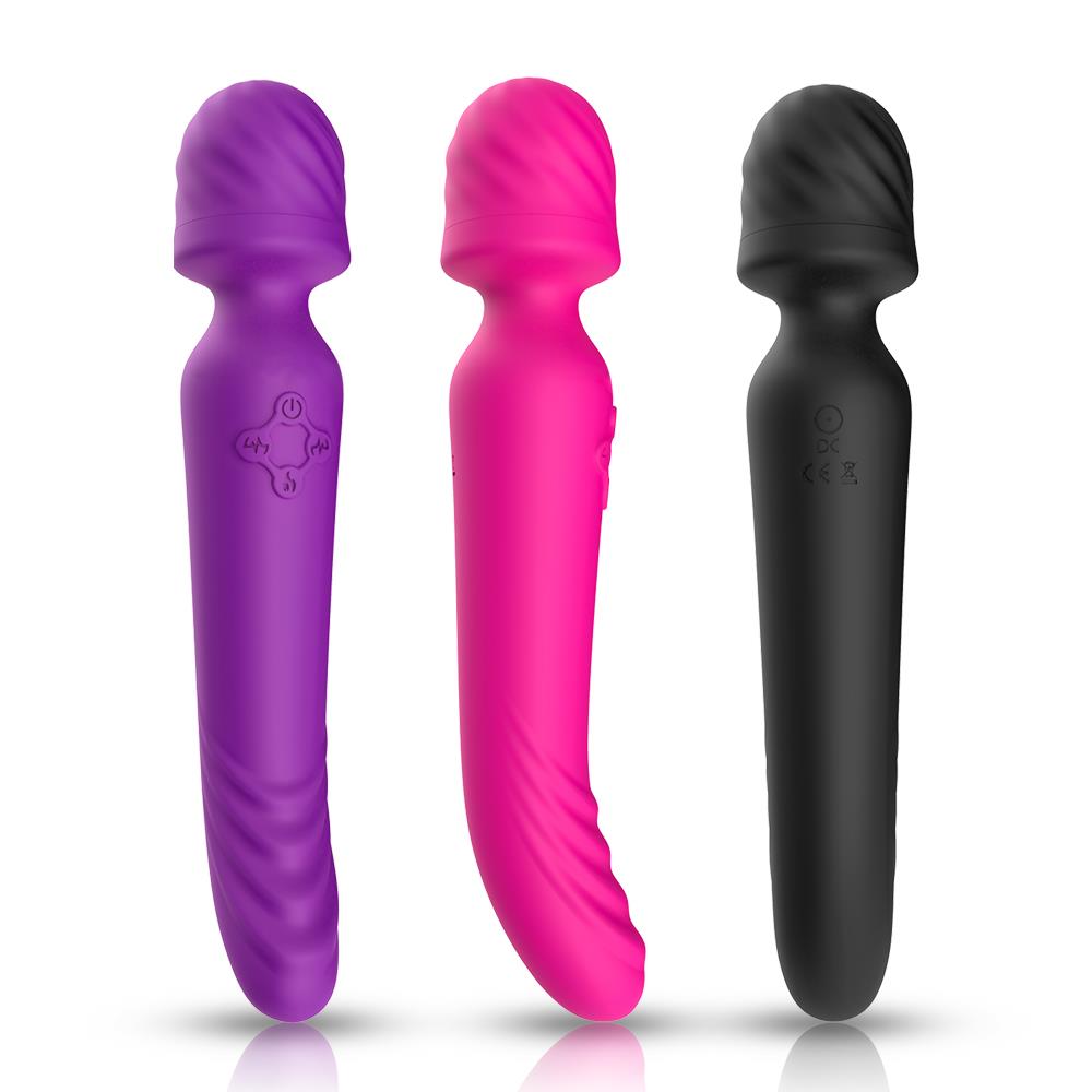 Bossoftoys - 52-00024 - Mission pink - Silicone Massager Pink USB - 9 Vibration mode - Mini wand