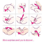 Bossoftoys - Y-Wand pink - dual head vibrator - Fun for two - G-spot - 52-00026-1 - USB rechargeable - 100% waterproof - 9 vibration modes